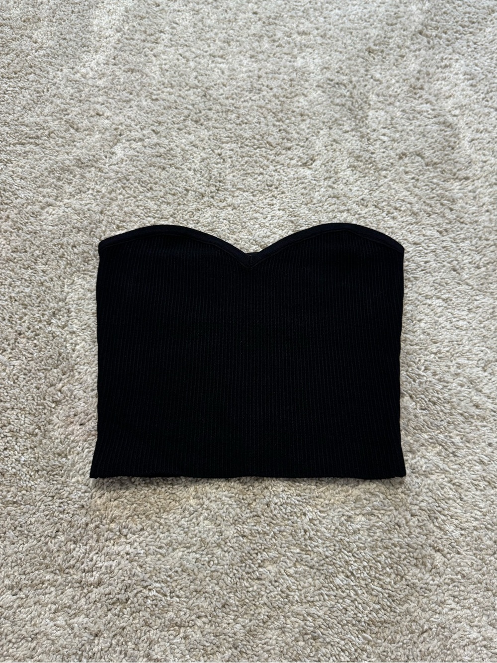 Babaton Sculpt Knit Tube Top - Black